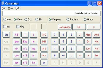 Calculator.JPG (39.28 KiB) Viewed 6524 times Windows XP Calculator with Result of 2^34359738368
